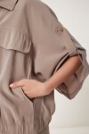 Safari Gömlek Pantolon Takım VİZON LDP0044