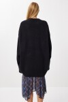 Yün Karışımlı Oversize Kazak SİYAH LFG0156