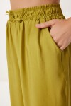 Askılı Modal Bluz Pantolon Takım YAĞ YEŞİLİ LRV0108