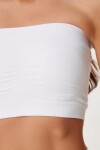 2’li Paket Dikişsiz Straplez Örme Büstiyer SİYAH BEYAZ LGV0006