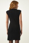 Mini Triko Elbise SİYAH LYY0087