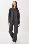 Yumoş Basic Alt-Üst Örme Takım ANTRASİT LUB0273