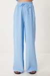 Oversize Müslin Gömlek Pantolon Takım GÖK MAVİ LSA0014