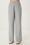 Oversize Müslin Gömlek Pantolon Takım GRİ LSA0014