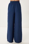 Oversize Müslin Gömlek Pantolon Takım LACİVERT LSA0014