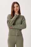 Çıtçıtlı Alt- Üst Triko Takım ÇAĞLA YEŞİLİ LPN0017