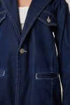 Denim Ceket Pantolon Takım KOYU MAVİ LLC0001