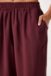 Kolsuz Bluz Pantolon Takım BORDO LMC0058