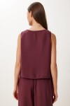 Kolsuz Bluz Pantolon Takım BORDO LMC0058