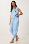 Kolsuz Bluz Pantolon Takım GÖK MAVİ LMC0058