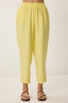 Kolsuz Bluz Pantolon Takım SARI LMC0058