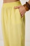 Kolsuz Bluz Pantolon Takım SARI LMC0058