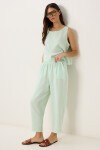 Kolsuz Bluz Pantolon Takım SU YEŞİLİ LMC0058