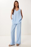 Modal Bluz Pantolon Takım GÖK MAVİ LMC0059