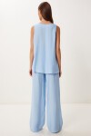 Modal Bluz Pantolon Takım GÖK MAVİ LMC0059