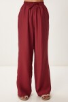 Askılı Modal Bluz Pantolon Takım BORDO LRV0108