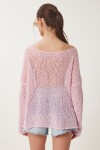 Ajurlu Mevsimlik Triko Bluz PEMBE LYY0092