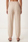 Cepli Rahat Krinkıl Şalvar Pantolon KREM LFW0024