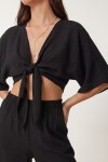 Bağlamalı Alt-Üst Ayrobin Takım SİYAH LFW0028