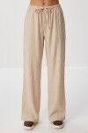 Cepli Geniş Paça Yazlık Pantolon TAŞ LUB0343