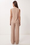 Modal Bluz Pantolon Takım BEJ LMC0059