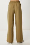 Modal Gömlek Pantolon Takım ZEYTİN YEŞİLİ LBV0063