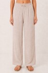 Oversize Müslin Gömlek Pantolon Takım TAŞ LSA0014