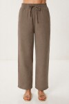 Oversize Müslin Gömlek Pantolon Takım VİZON LSA0014