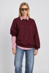 Basic Mevsimlik Modal Sweatshirt MÜRDÜM LEN0026