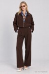 Bomber Ceket Pantolon Premium Selection Takım KAHVERENGİ LBY0100