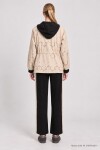 Çift Parça Görünüm Colorblock Alt-Üst Takım SİYAH LBY0108
