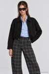 Kadife Dokulu Premium Selection Bomber Ceket SİYAH LBY0097