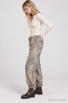 Kamuflaj Desenli Gabardin Pantolon HAKİ LBY0116