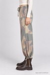 Kamuflaj Desenli Gabardin Pantolon HAKİ LBY0116