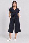 Keten Bluz Pantolon Takım LACİVERT LNZ0009