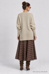 Oversize Basic Triko Kazak TAŞ LKİ0072
