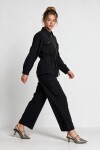 Premium Selection Süet Modal Takım SİYAH LBY0098