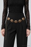 Salyangoz Motifli Metal Kemer GOLD LKM0009