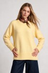 Yumuşak Dokulu Oversize Triko Kazak 4270 SARI LPF0063