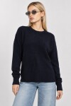Yün Karışımlı Oversize Triko Kazak 4270 LACİVERT LKİ0062